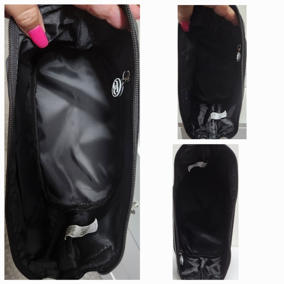 CHANEL 2024 Cosmetic/Vanity Bag with Bottom Zippered Compartment NWOT - Picture 11 of 14